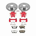 thumbnail image 1 of PowerStop Rear Z26 Street Warrior Brake Pad and Rotor Kit with Red Powder Coated Calipers Fits: HONDA Select Models KC407-26, 1 of 5