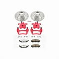 thumbnail image 1 of PowerStop Rear Z26 Street Warrior Brake Pad and Rotor Kit with Red Powder Coated Calipers Fits: SAAB SUBARU Select Models KC447-26, 1 of 5