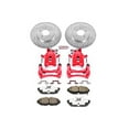 thumbnail image 1 of PowerStop Rear Z26 Street Warrior Brake Pad and Rotor Kit with Red Powder Coated Calipers Fits: FORD Select Models KC4749-26, 1 of 5