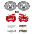 thumbnail image 1 of PowerStop Rear Z26 Street Warrior Brake Pad and Rotor Kit with Red Powder Coated Calipers Fits: MAZDA Select Models KC5267-26, 1 of 1