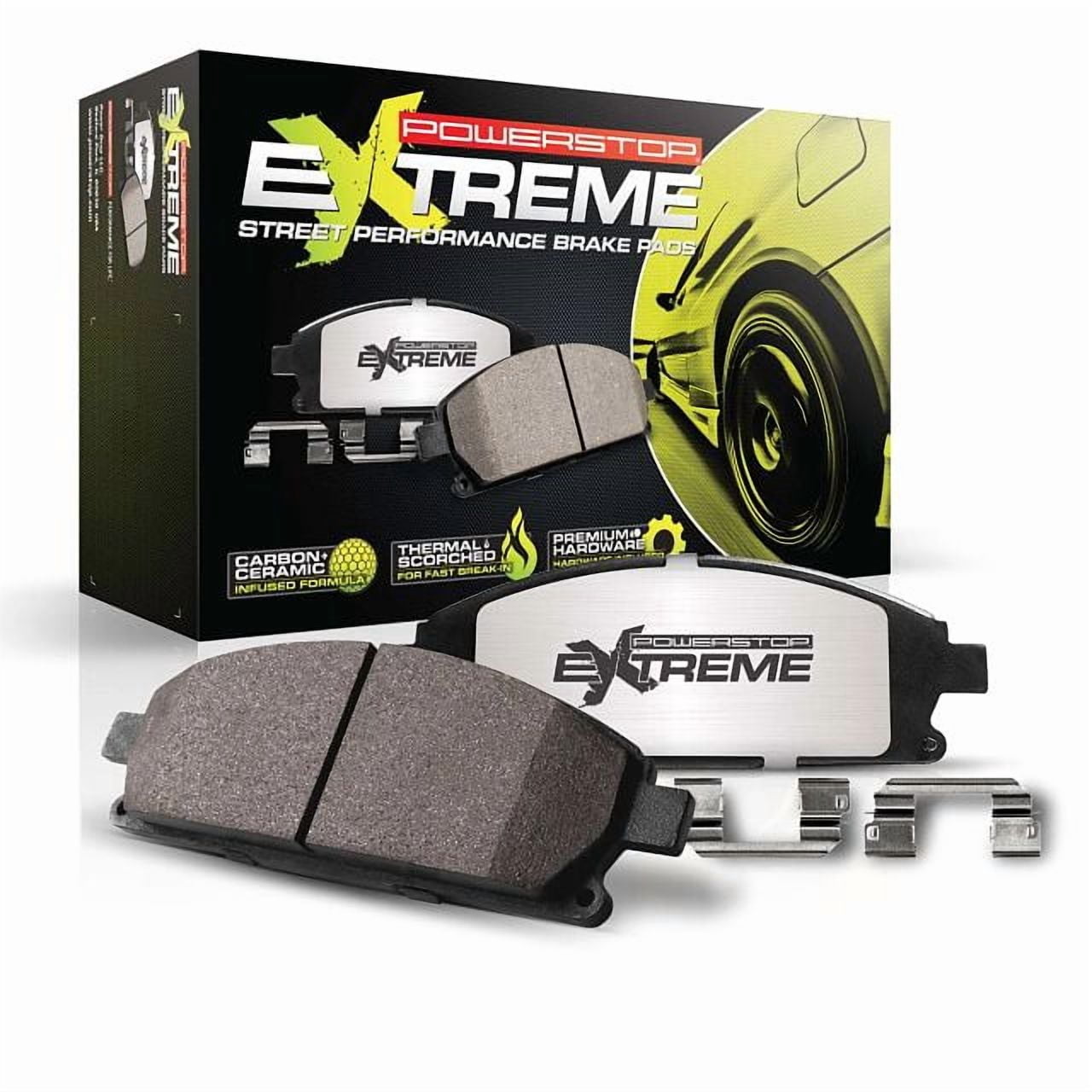 Power Stop Rear Z26 Street Warrior Brake Pad Set Z26-1562