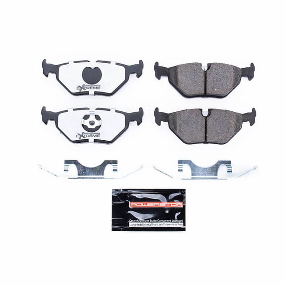 Power Stop Rear Z26 Street Warrior Brake Pad Set Z26-396