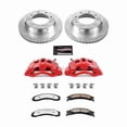 thumbnail image 1 of PowerStop Rear Z36 Truck & Tow Brake Pad and Rotor Kit with Red Powder Coated Calipers Fits: FORD Select Models KC4718-36, 1 of 5