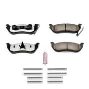 Power Stop Z36-981 Z36 Truck & Tow Carbon Fiber-Ceramic Brake Pad -Rear