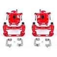 thumbnail image 1 of Power Stop Front Pair of Red Powder Coated Calipers S2580A, 1 of 3