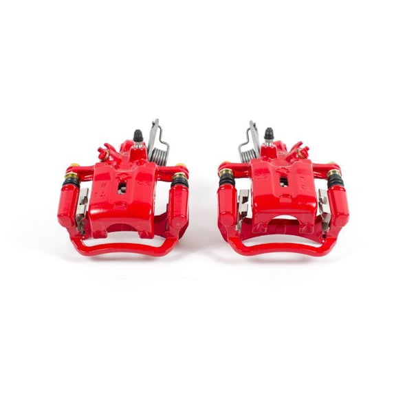 Powerstop S2856 PSBS2856 RED POWDER COATED PERFORMANCE CALIPERS