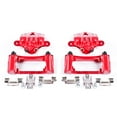 thumbnail image 1 of Power Stop Rear Pair of Red Powder Coated Calipers S4696, 1 of 3