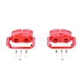 thumbnail image 1 of Power Stop Front Pair of Red Powder Coated Calipers S4766C, 1 of 4