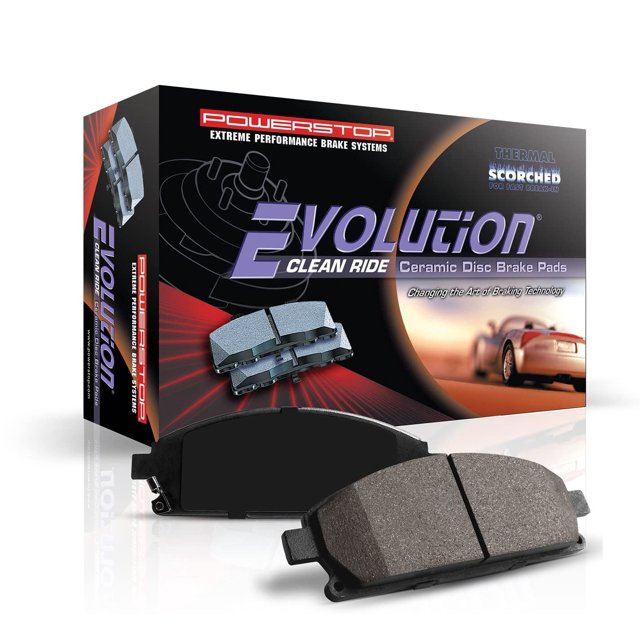 Power Stop Z16 Front Ceramic Brake Pads Low Dust Formula Thermal