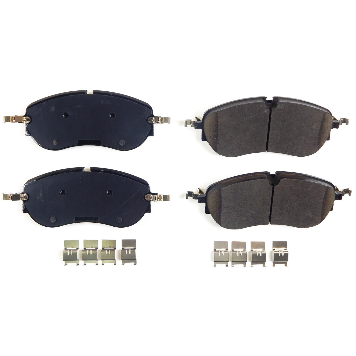 Power Stop Z17 Evolution Ceramic Brake Pads with Hardware, Front - for Audi Q4 e-tron 2022-25 & More Vehicles