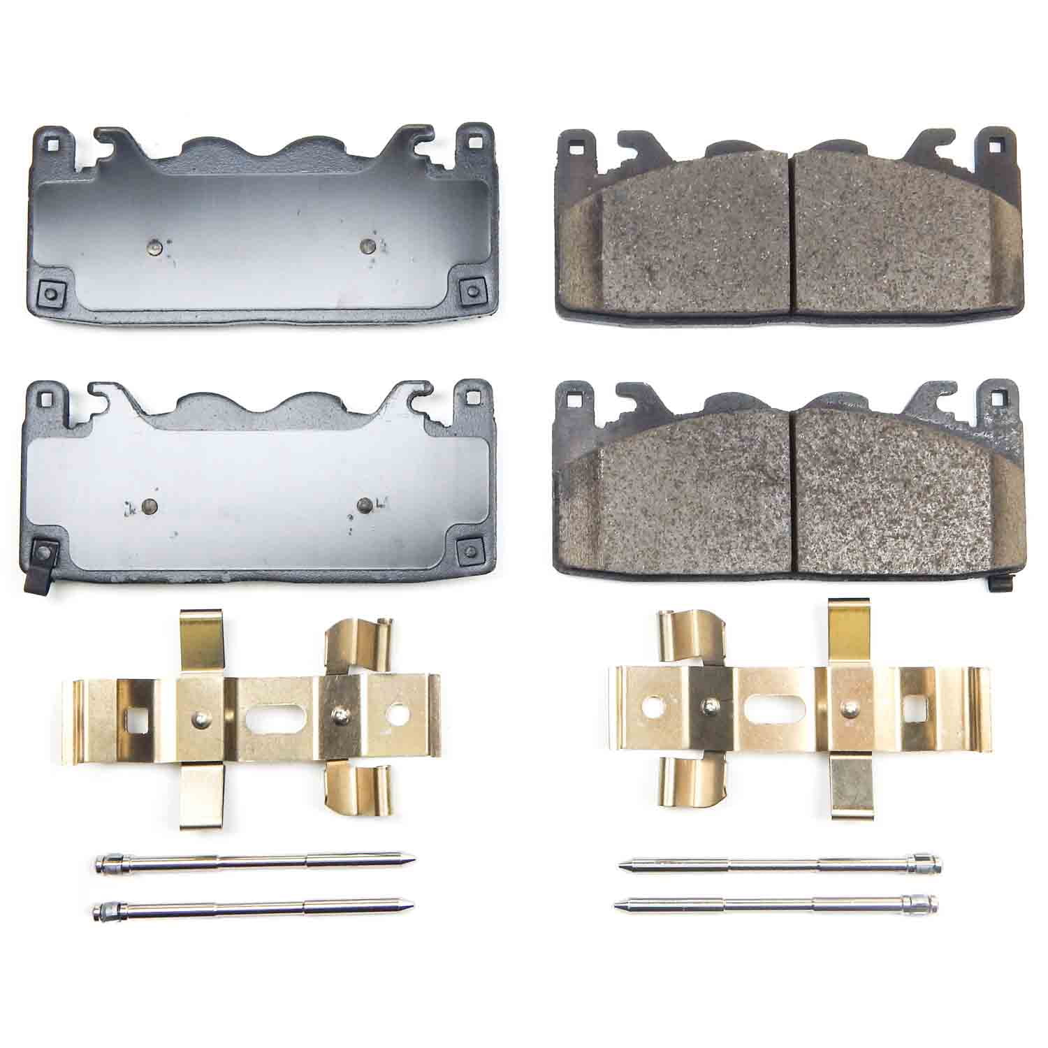 Power Stop Z17 Evolution Ceramic Brake Pads with Hardware, Front - for Ford Mustang 2024-25
