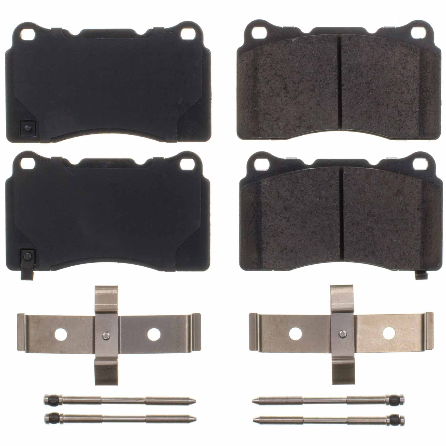 Power Stop Z17 Evolution Ceramic Brake Pads with Hardware, Front - for Hyundai Genesis Coupe 2010-16