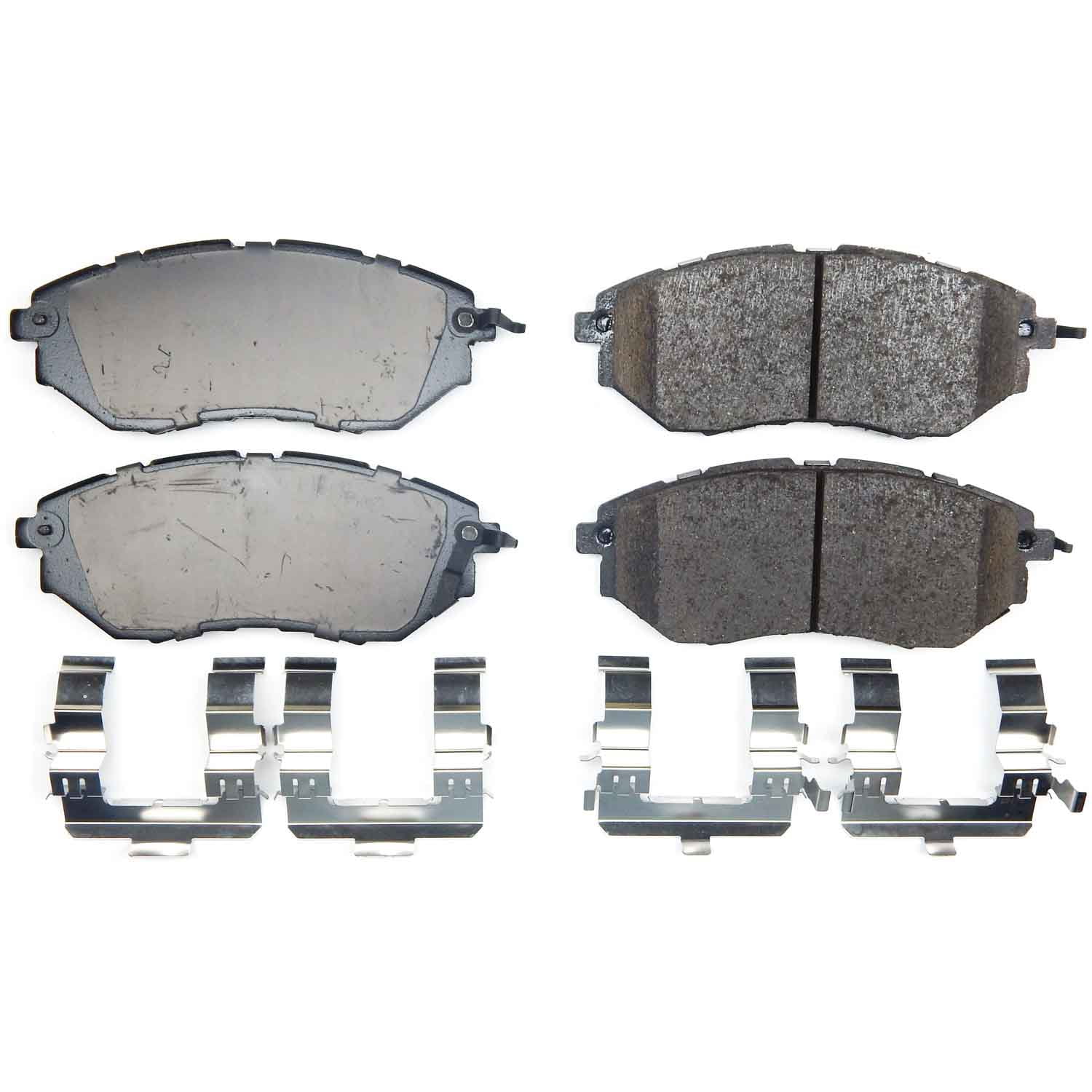 Power Stop Z17 Evolution Ceramic Brake Pads with Hardware, Front - for Subaru Legacy 2015