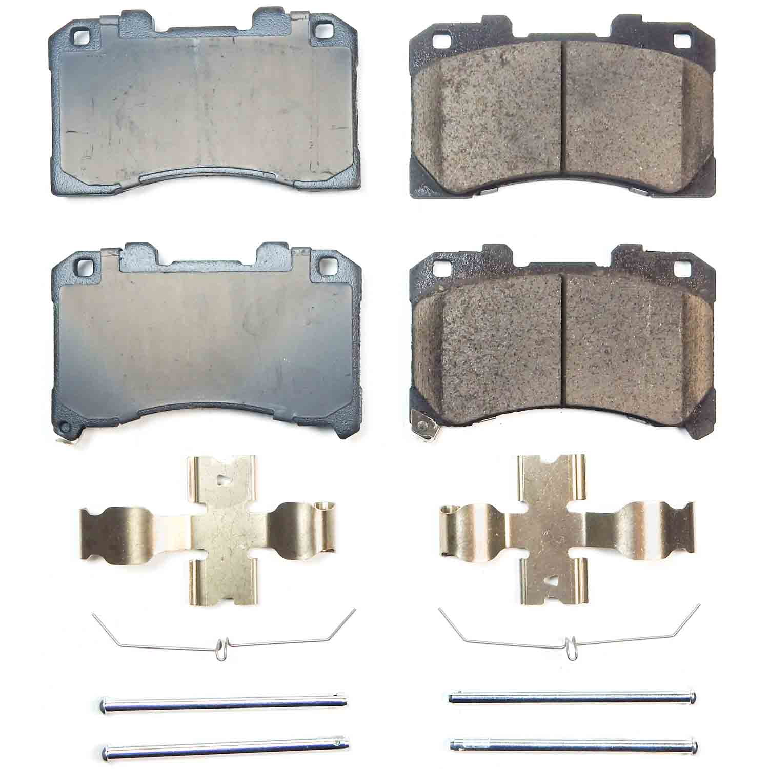 Power Stop Z17 Evolution Ceramic Brake Pads with Hardware, Front - for Toyota GR Corolla 2023-24