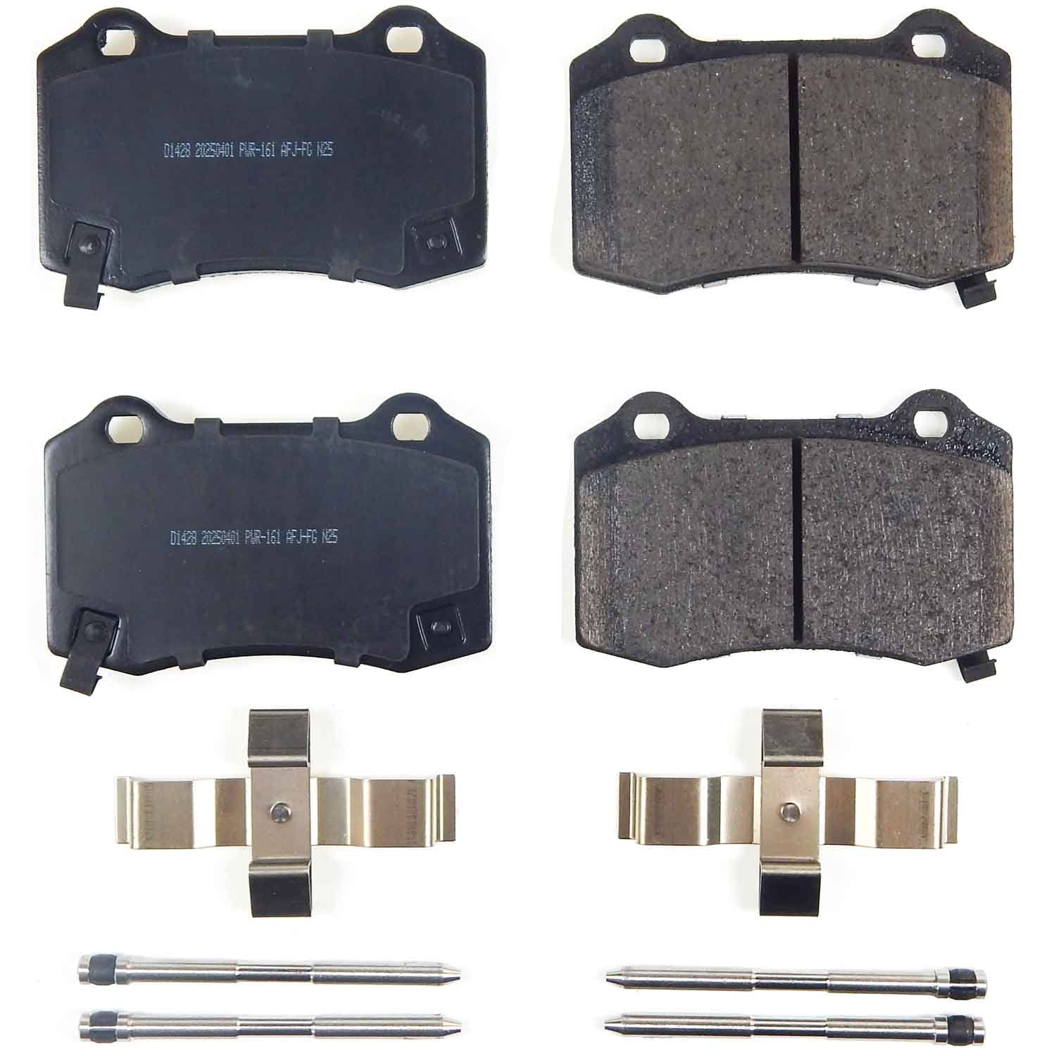 Power Stop Z17 Evolution Ceramic Brake Pads with Hardware, Rear - for Hyundai Genesis Coupe 2010-16