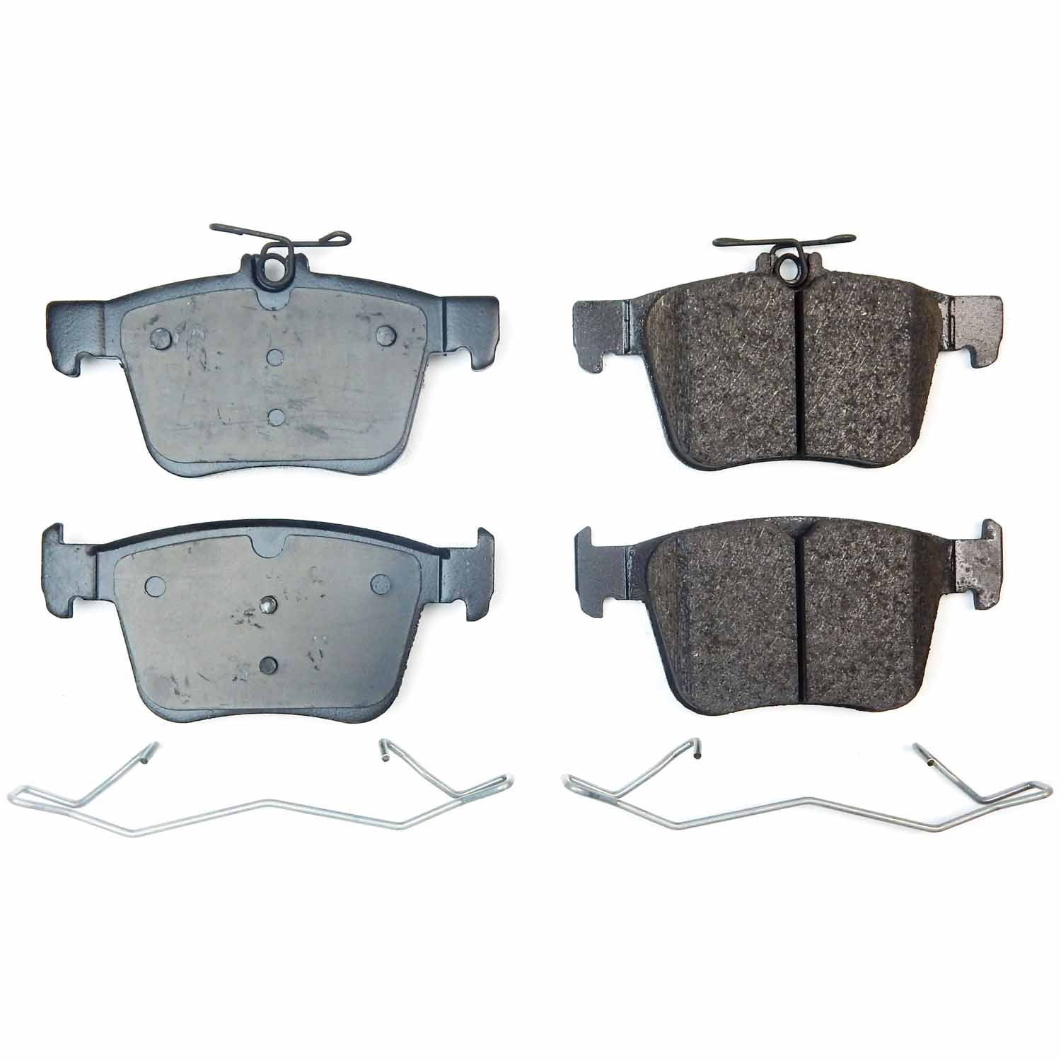 Power Stop Z17 Evolution Ceramic Brake Pads with Hardware, Rear - for Volkswagen Atlas 2021-25 & More Vehicles