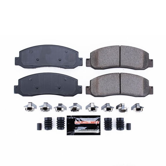 Power Stop Z23-1069 Z23 Evolution Sport Carbon Fiber-Ceramic Brake Pad -Front