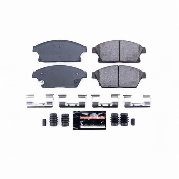 Power Stop Z23-1467 Z23 Evolution Sport Carbon Fiber-Ceramic Brake Pad -Front Fits select: 2014-2015 CHEVROLET CRUZE, 2013-2017 BUICK ENCORE