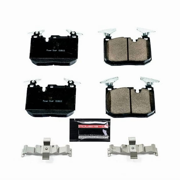 Power Stop Z23-1609 Z23 Evolution Sport Carbon Fiber-Ceramic Brake Pad -Front