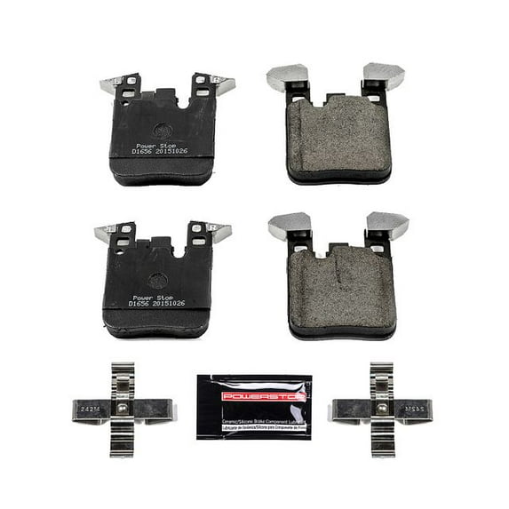 Power Stop Z23-1656 Z23 Evolution Sport Carbon Fiber-Ceramic Brake Pad -Rear