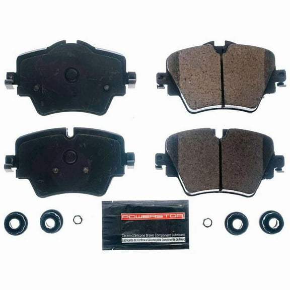 Power Stop Z23-1892 Z23 Evolution Sport Carbon Fiber-Ceramic Brake Pad -Front