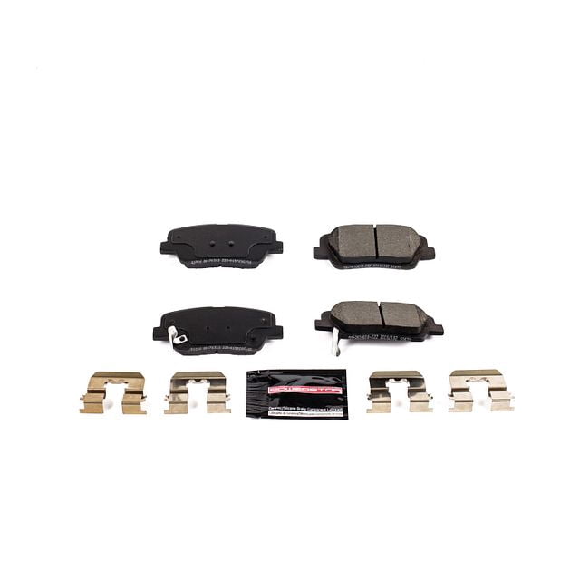Powerstop Z23-1916 PSBZ23-1916 REAR Z23 EVOLUTION SPORT CARBON FIBER INFUSED CERAMIC BRAKE PADS