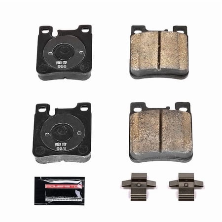 Power Stop Z23-603 Z23 Evolution Sport Carbon Fiber-Ceramic Brake Pad -Rear