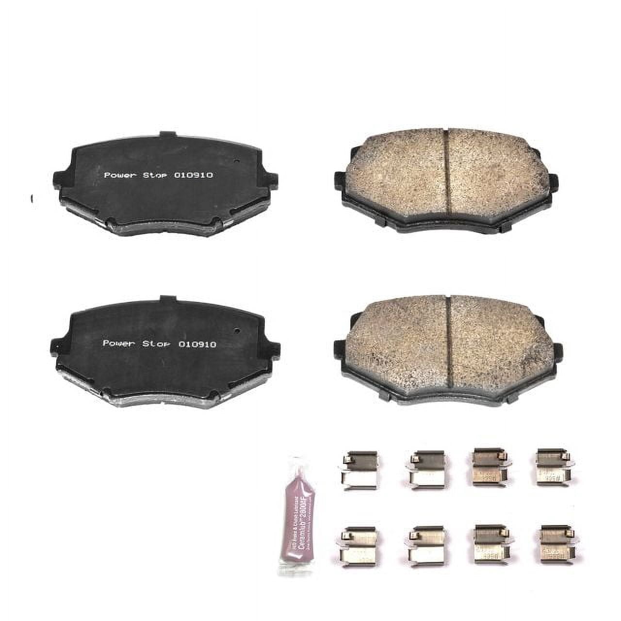 Power Stop Z23-635 Z23 Evolution Sport Carbon Fiber-Ceramic Brake Pad -Front