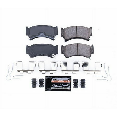 Power Stop Z23-668 Z23 Evolution Sport Carbon Fiber-Ceramic Brake Pad -Front