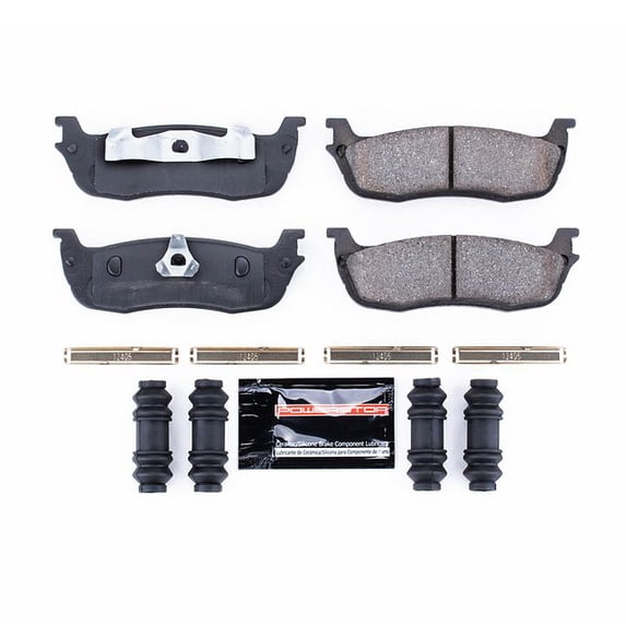 Power Stop Z23-711 Z23 Evolution Sport Carbon Fiber-Ceramic Brake Pad -Rear
