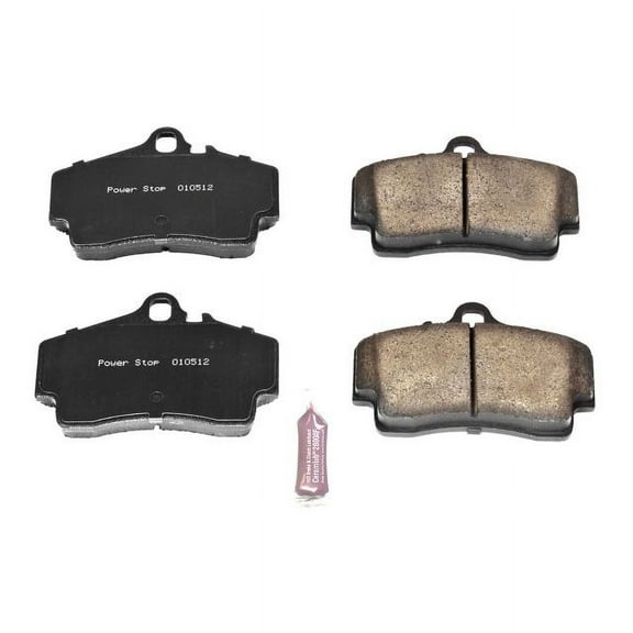 Power Stop Z23-738 Z23 Evolution Sport Carbon Fiber-Ceramic Brake Pad -Rear