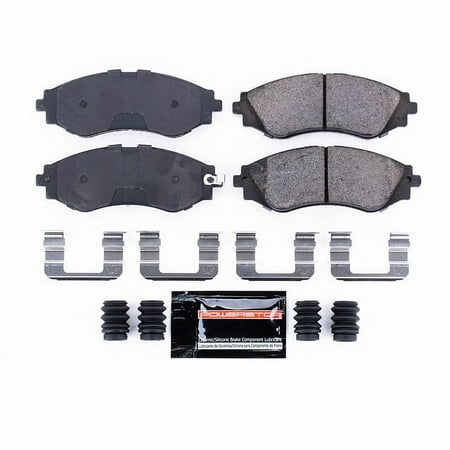 Powerstop Z23-797 PSBZ23-797 FRONT Z23 EVOLUTION SPORT CARBON FIBER INFUSED CERAMIC BRAKE PADS