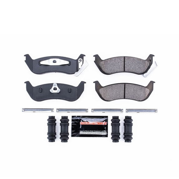 Power Stop Rear Z23 Evolution Carbon-Fiber Ceramic Brake Pads Z23-932