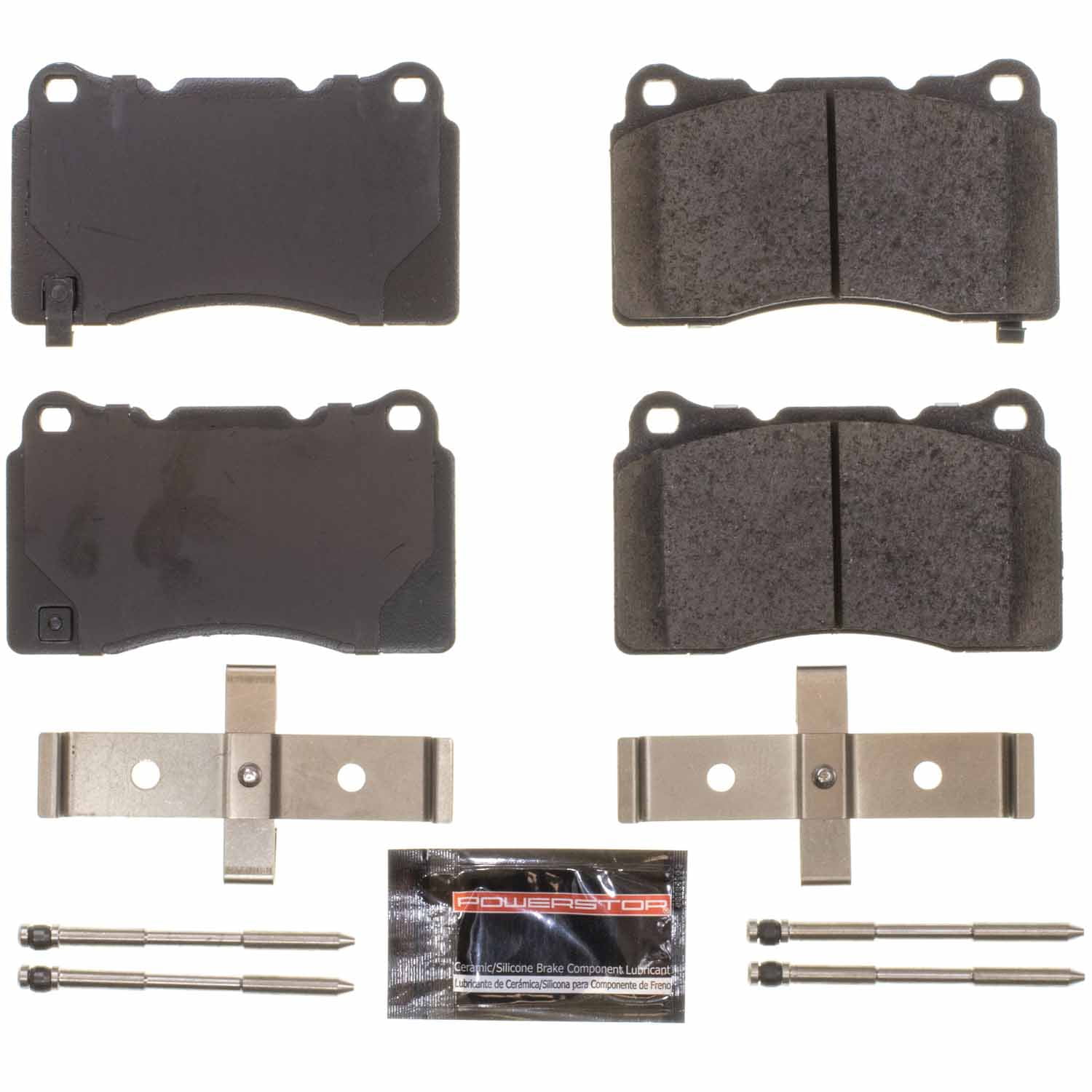 Power Stop Z23 Evolution Sport Brake Pads with Hardware, Front - for Hyundai Genesis Coupe 2010-16