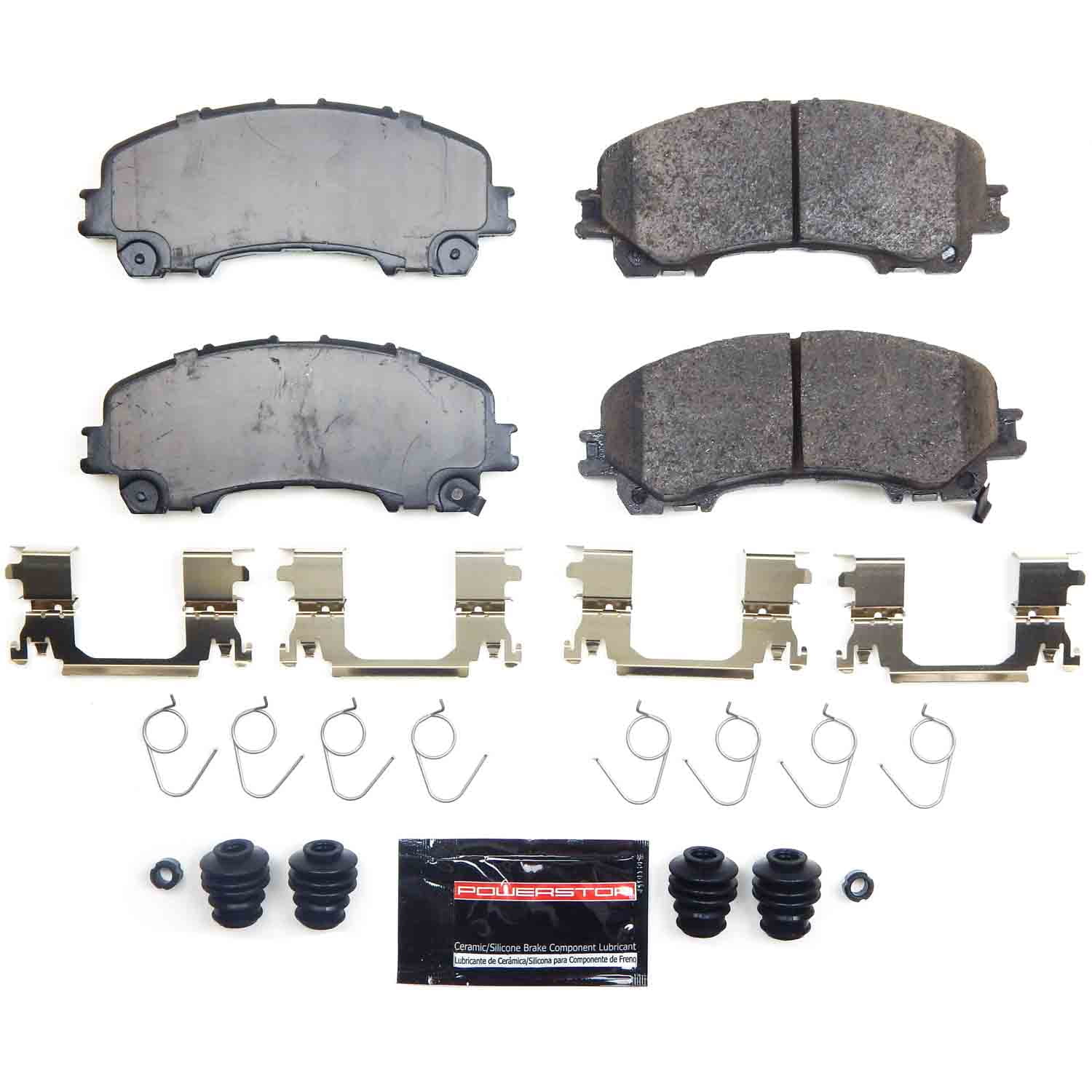 Power Stop Z23 Evolution Sport Brake Pads with Hardware, Front - for INFINITI QX50 2019-25, INFINITI QX55 2022-25