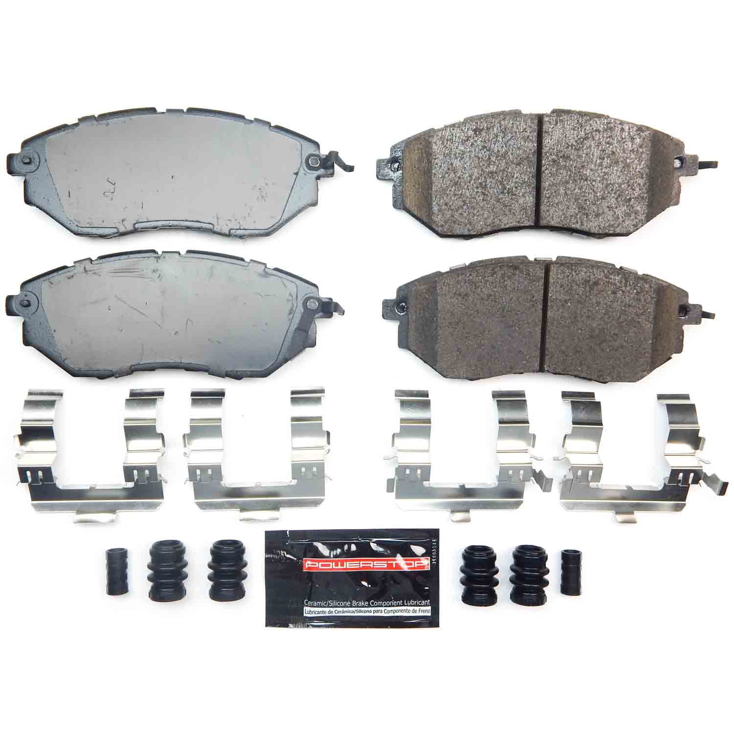 Power Stop Z23 Evolution Sport Brake Pads with Hardware, Front - for Subaru Legacy 2015