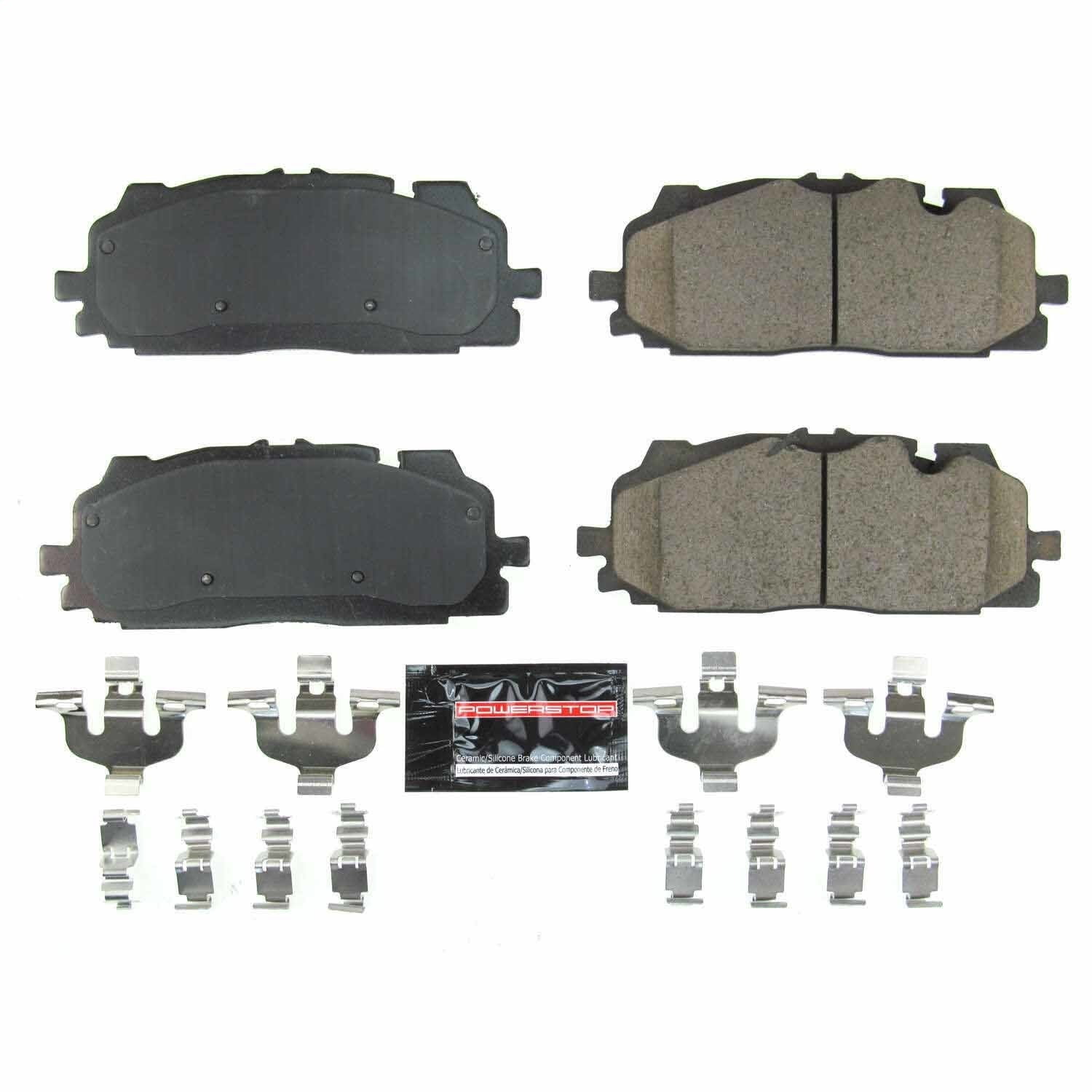 Power Stop Z23 Evolution Sport Brake Pads with Hardware, Rear - for Hyundai Genesis Coupe 2010-16