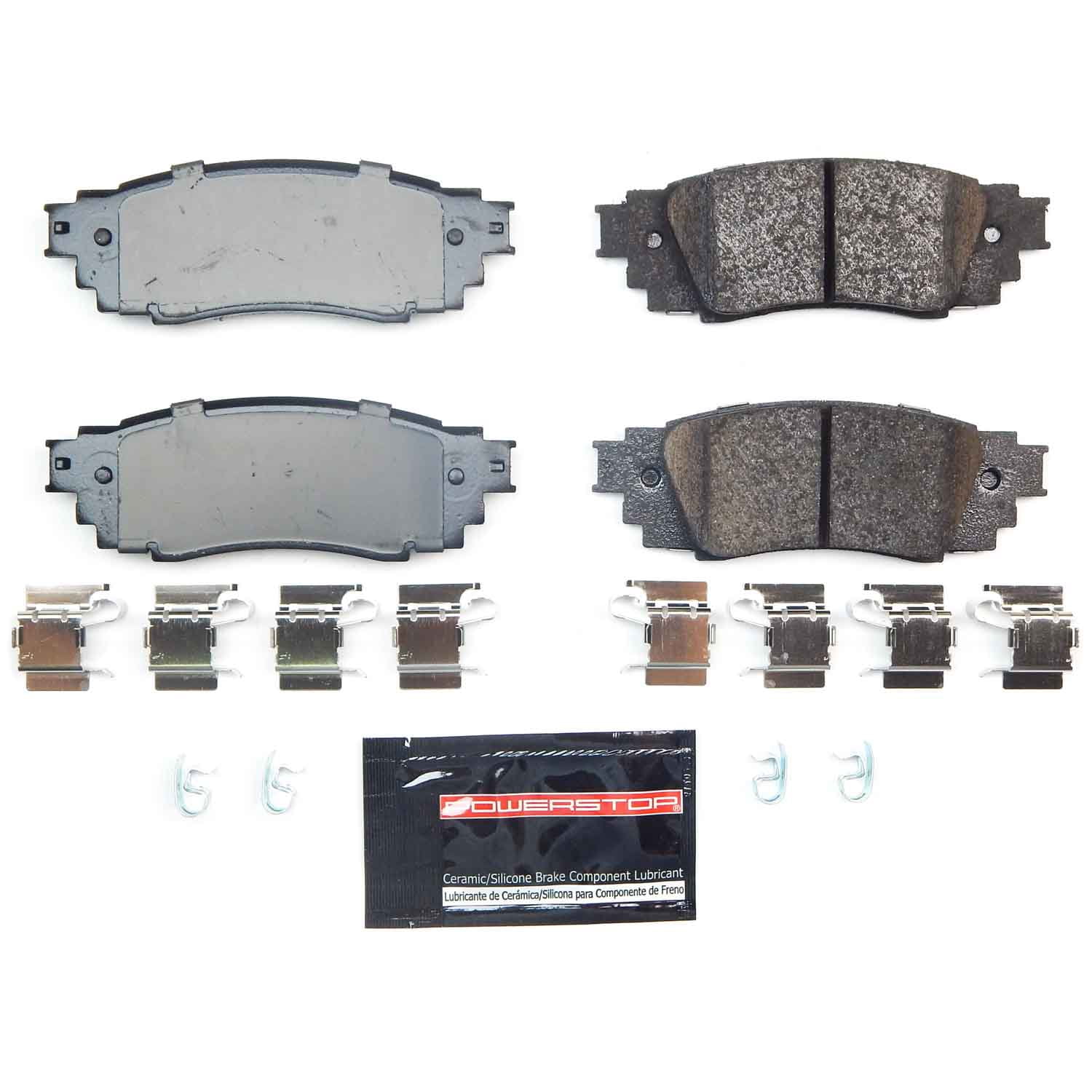 Power Stop Z23 Evolution Sport Brake Pads with Hardware, Rear - for Toyota Corolla Cross 2024-26, Toyota Prius 2025-26 & More Vehicles