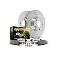 thumbnail image 1 of PowerStop Rear Z26 Street Warrior Carbon-Fiber Ceramic Brake Pad and Drilled and Slotted Rotor Kit Fits: MERCEDES-BENZ Select Models K6708-26, 1 of 2