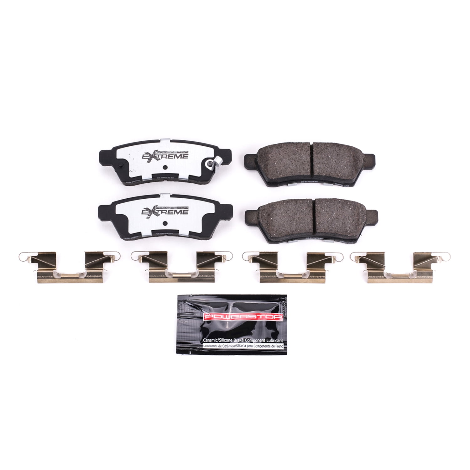 Power Stop Z36-1100 Z36 Truck & Tow Carbon Fiber-Ceramic Brake Pad with ...