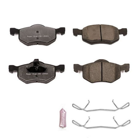 Power Stop Z36-843 Z36 Truck & Tow Carbon Fiber-Ceramic Brake Pad -Front