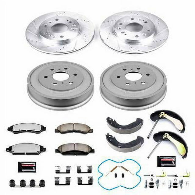 Power Stop Z36 Truck & Tow Performance Front and Rear Brake Upgrade Kit
