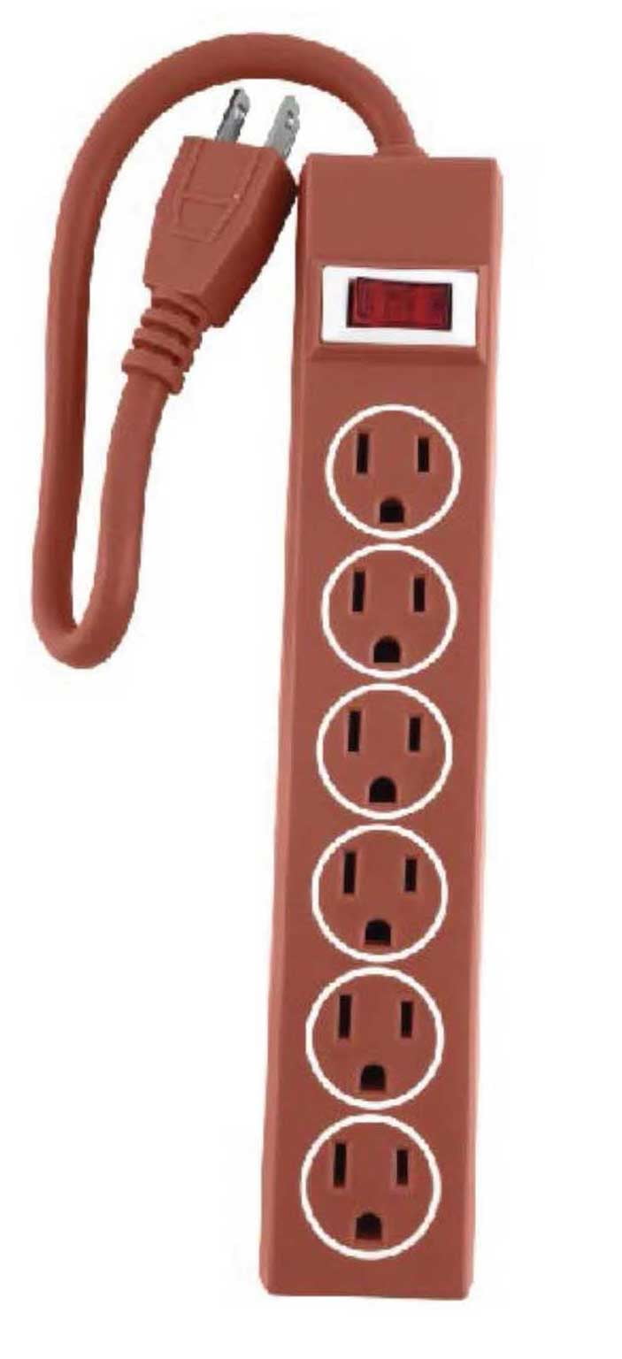 Power Strip Red