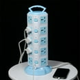 thumbnail image 1 of Power Strip Tower Surge Protector 3 USB 20 Outlets 5.9ft Extension Cord Vertical Socket Handle Overload Protection Space Saving Charging Station for Home Office Desktop Electronics, 1 of 5