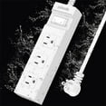 Power Strips Outdoor Waterproof, Heavy Duty Extension Cord, Long