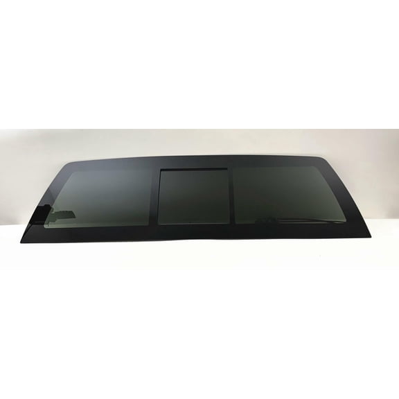 Power Style Back Slider Window Back Glass Compatible with GMC Sierra & Cherolet Silverado 1500 2011-2013 / 2500 2011-2014 / 3500 2011-2014 Models