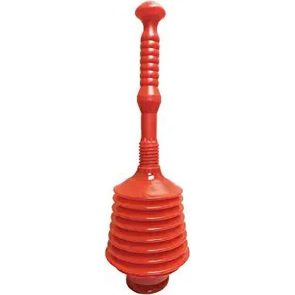 Power Suction Toilet and Drain Plunger (Accordion Suction)