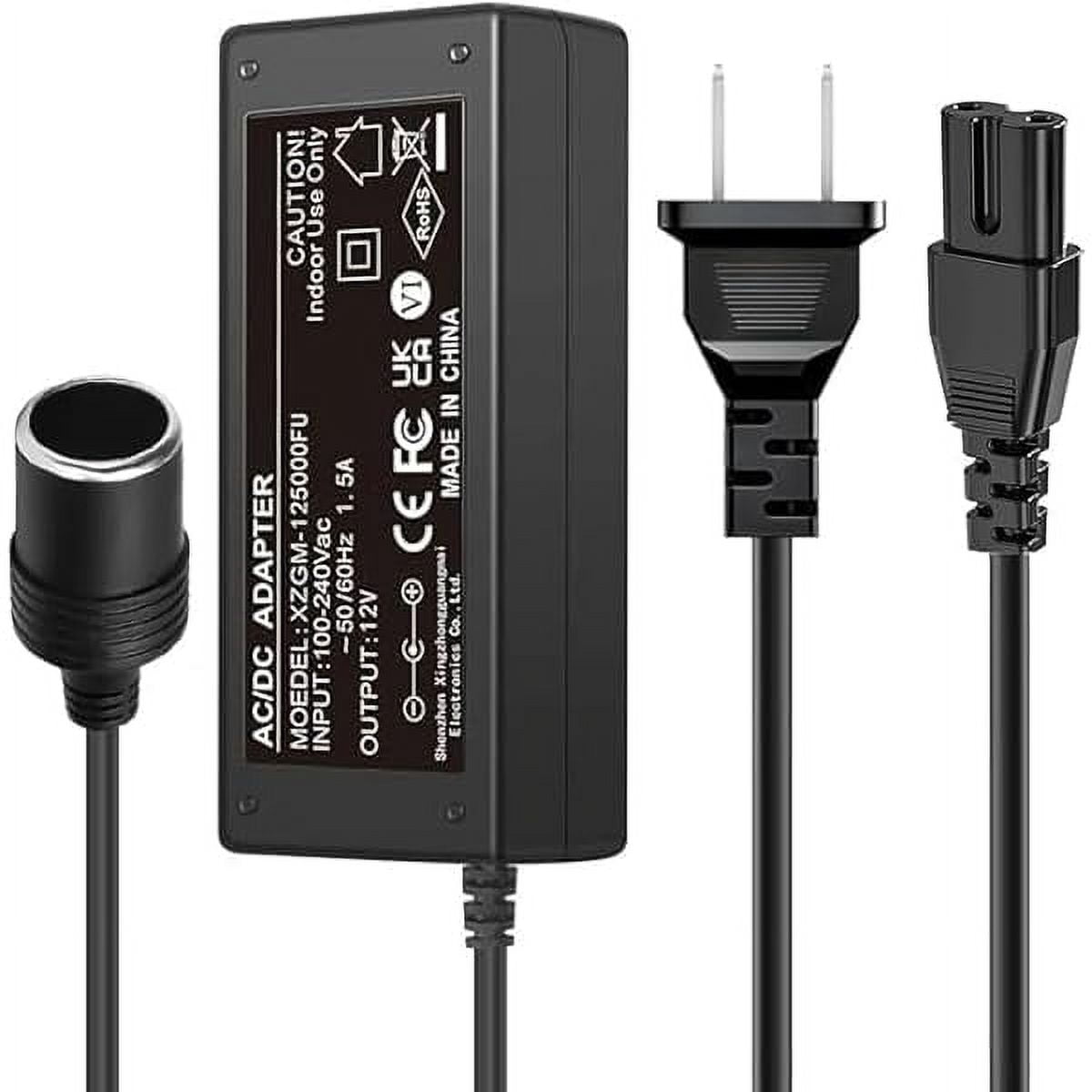 Power Supply Adapter for Igloo 12V AC Converter, for Iceless Kool Mate ...