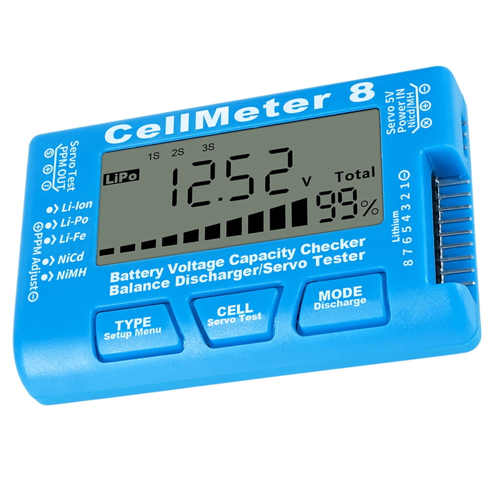 Power Supply Battery Checker Tester Battery Voltage Tester Battery