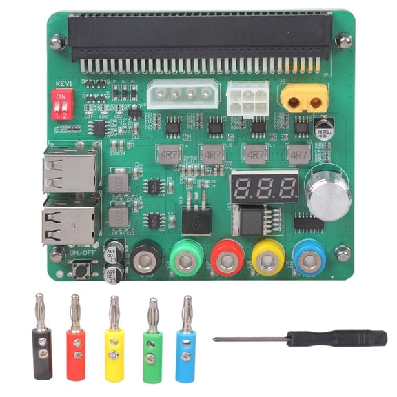 Power Supply Breakouts Boards Module with 4Pc USB2.0 Port Computer Adapter Boards Replacement for D750ES1 750AB-2